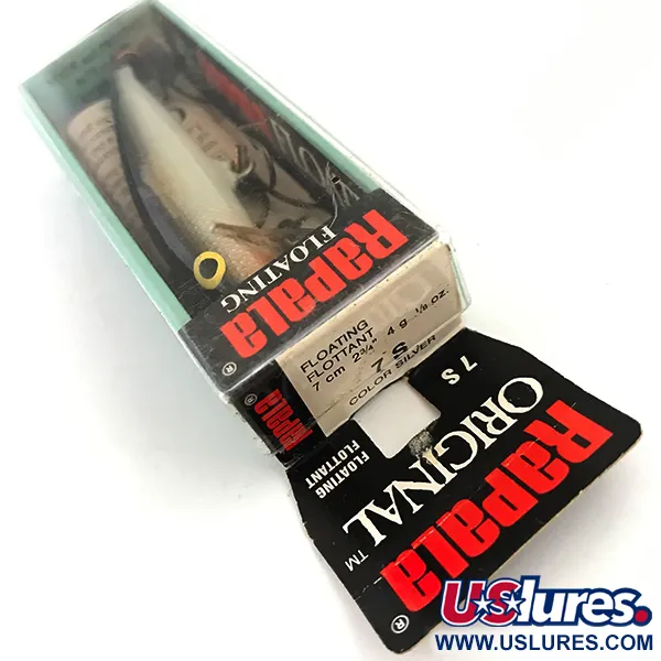 Rapala Original Floater Vobleris, Sidabrinė, 4g, Balsa, #5132