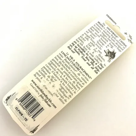 Northland Live Forage Glow Blizgė, Reali žuvis, 7g, Švytinti, #5142