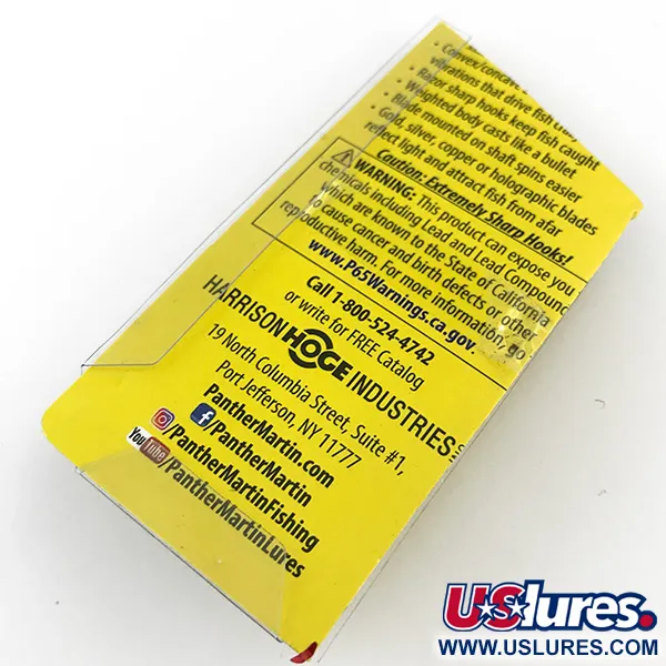 Panther Martin 4 Suktukė, Sidabrinė / Mėlyna, 4g, Holografinė, #5168