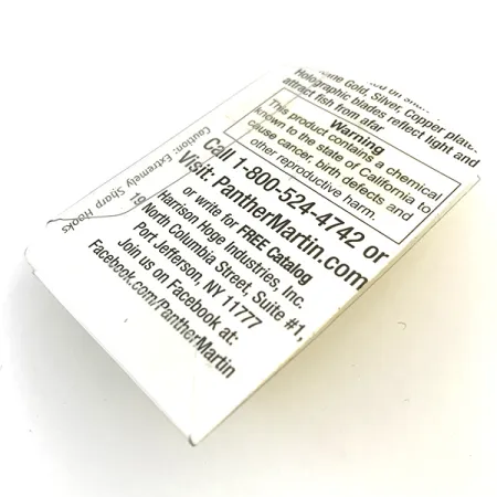 Panther Martin 2 Sukrė, Auksinė, 2.5g, In-Line Konstrukcija, #5169