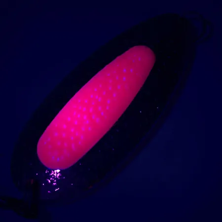 Blue Fox Pixee UV Blizgė, Kaltas nikelis, 24g, UV danga, #5179