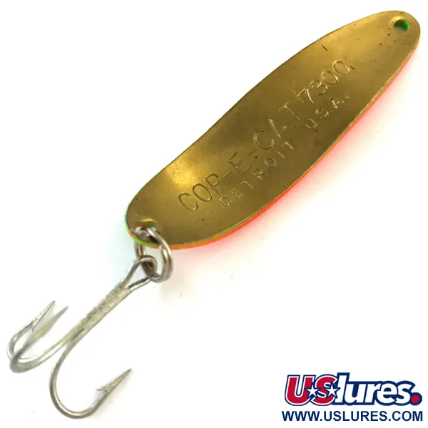 Eppinger Dardevle Cop-E-Cat 7300 UV Blizgė, Fire Tiger, 10g, #5190