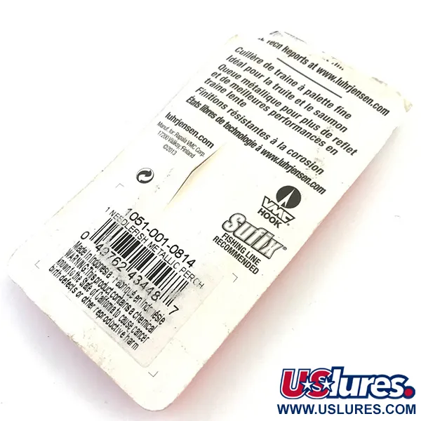 Luhr Jensen Needlefish 1, 2 g, Fire Tiger, blizgė velčiavimui #5192