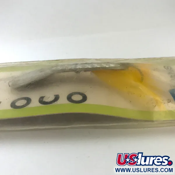 Glen Evans Weedless Loco Blinkė, Nikelis/Holograma/Geltona, 19g, #5200