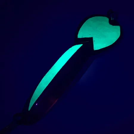 Glen Evans Loco 4. Blizgė, Nickel / Green Hologram, 23g, #5202