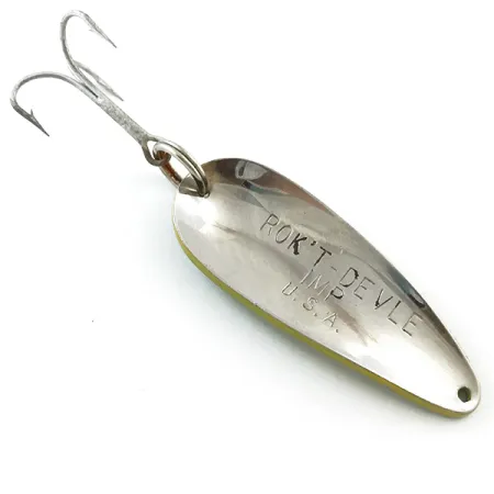 Dardevle Rok't Imp Blinkė, Yellow / Green / Nickel, 21g, #5222