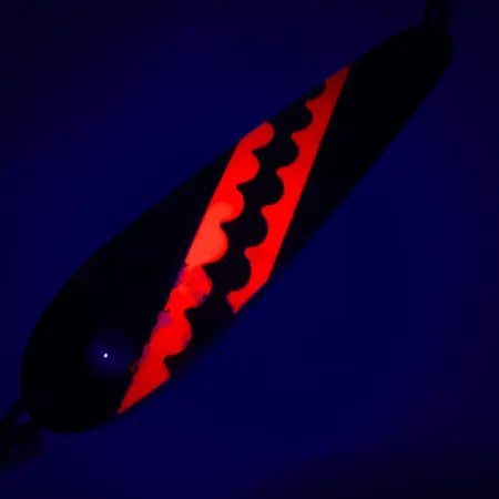 Northern King 28 UV Blizgė, Black/Red/Gold, 14g, UV reaguojanti, #5225