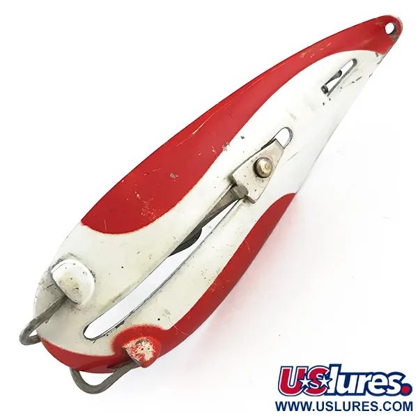LARSON BAIT FISHTRAP Blizgė, Raudona/Balta/Nikelis, 17g, Žolėms atspari, #5250