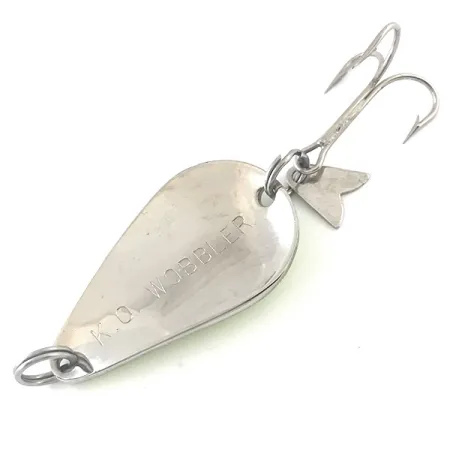 Blizgė Acme K.O. Wobbler UV, Nikelis/Žalia, 14g, Sonic Flipper, #5264