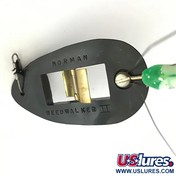 Norman Weedless Weedwalker Masalas žolėms, Juoda/Žalia, 14g, #5274