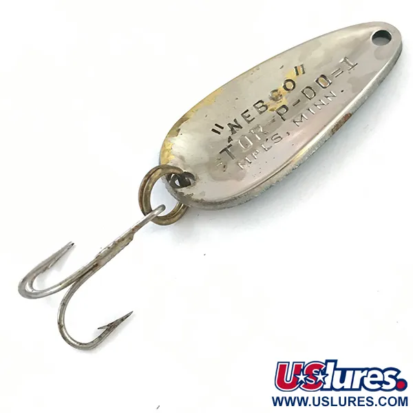 Nebco Tor-P-Do Blizgė, Žalia/Balta/Nikelis, 9g, Vintažas, #5292