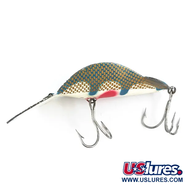 Buck Perry Spoonplug Blizgė, Žydra, 21g, Korio raštas, #5300