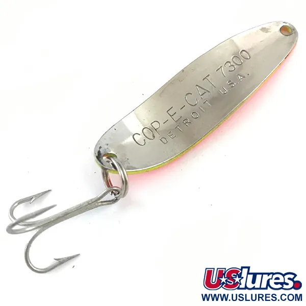 Dardevle Cop-E-Cat 7300 UV Blizgė, Geltona/Oranžinė, 10g, UV, #5308