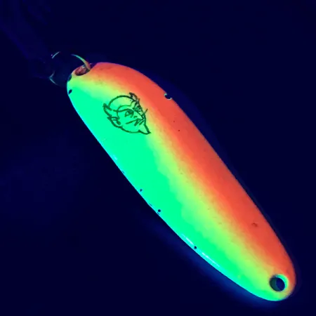 Dardevle Cop-E-Cat 7300 UV Blizgė, Geltona/Oranžinė, 10g, UV, #5308