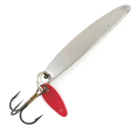 Bay de Noc Swedish Pimple Blizgė, Nikelis / Raudona, 6g, #5313