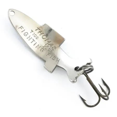 Thomas Fighting fish Blizgė, Nikelis / Mėlyna, 7g, Žvynų Raštas, #5326