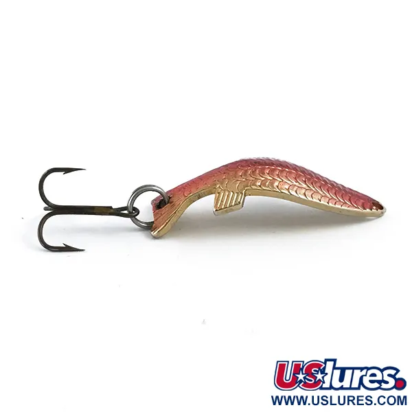 Thomas Fighting fish Blizgė, Auksas / Raudona, 7g, Žvynų raštas, #5328