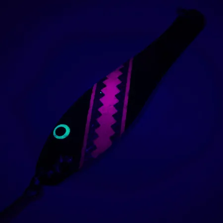 Trinidad Tackle OPTIMIZER Trolling Spoon UV, Juoda/Raudona/Sidabrinė, 17g, #5346