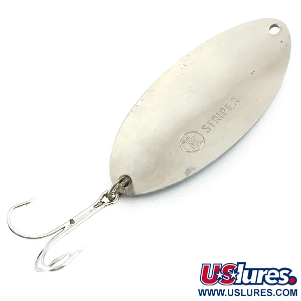 Atlantic Lures Striper Blizgė, Blue/Nickel, 28g, Korio tekstūra, #5351