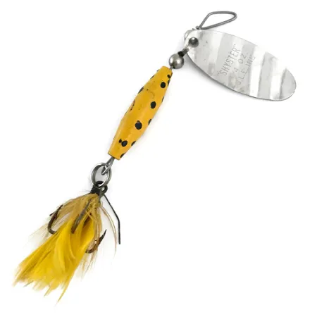 Glen Evans Shyster Sukrė, Nikelis / Geltona, 7g, Plunksnų Trišakis, #5382