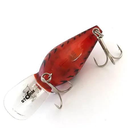 Storm Wiggle Wart Vobleris, Red Perch, 12g, Giluminis, #5418