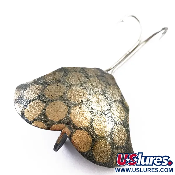 Prescott Spinner Baby Bat Blizgė, Black / Gold, 14g, #5435