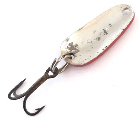 Acme Salome Blizgė, Raudona / Balta / Nikelis, 3.4g, Vintage, #5437