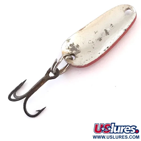 Acme Salome Blizgė, Raudona / Balta / Nikelis, 3.4g, Vintage, #5437