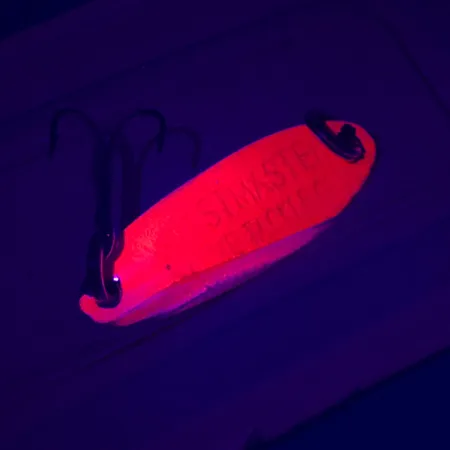 Acme Kastmaster Blizgė, Fluorescent Red, 3.5g, UV reaktyvus, #5443