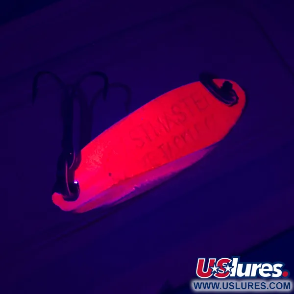 Acme Kastmaster Blizgė, Fluorescent Red, 3.5g, UV reaktyvus, #5443