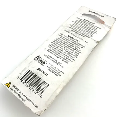 Acme Kastmaster Blizgė, Rainbow Trout UV Glow, 7g, Žalvaris, #5824