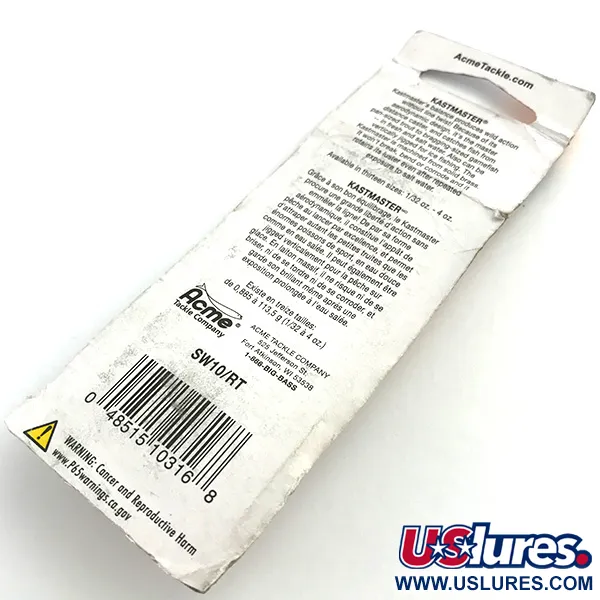 Acme Kastmaster Blizgė, Rainbow Trout UV Glow, 7g, Žalvaris, #5824