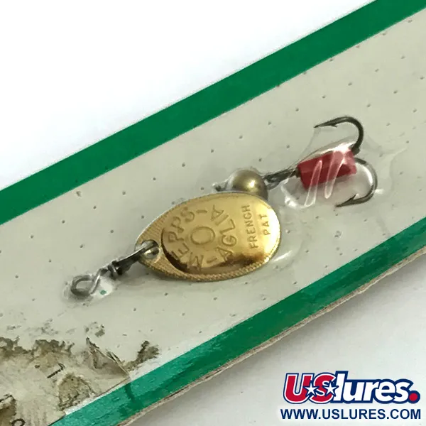 Mepps Aglia 0 Sukrė, Auksinė, 2.5g, Klasikinis lapelis, #5450