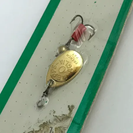 Mepps Aglia 0 Sukrė, Auksinė, 2.5g, Klasikinis lapelis, #5450