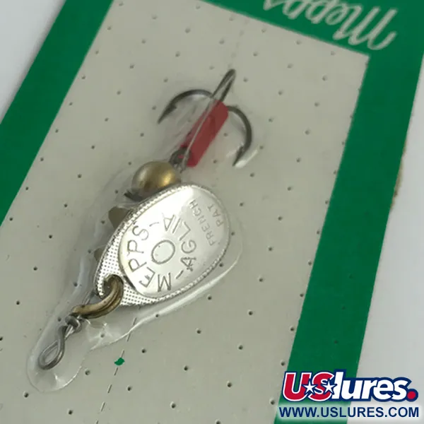 Mepps Aglia 0 Sukriukė, Sidabrinė, 2,5g, Originali Pakuotė, #5451