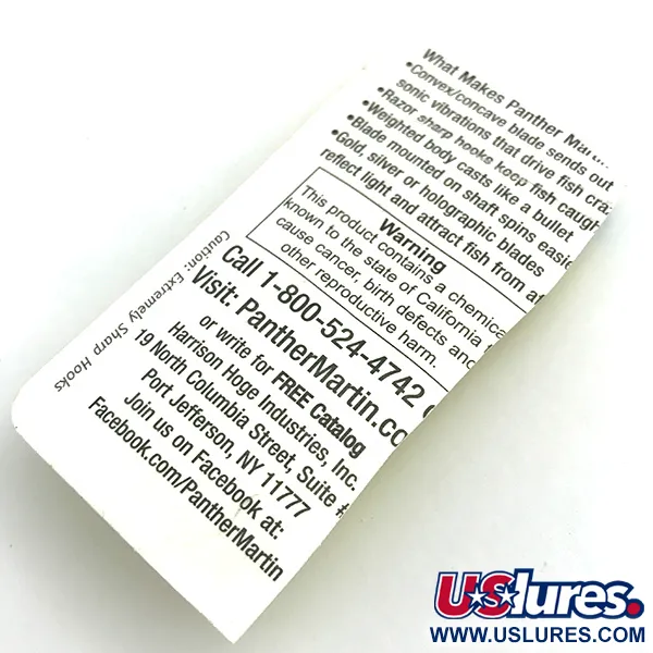 Panther Martin 4 Sukrė, Blue Trout, 4g, Inline lapelis, #5459