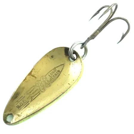 Luhr Jensen Blizgė, Geltona / Raudona / Auksinė, 5g, UV danga, #5465