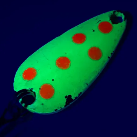 Luhr Jensen Blizgė, Geltona / Raudona / Auksinė, 5g, UV danga, #5465