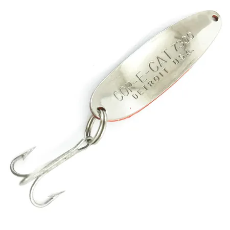 Dardevle Cop-E-Cat 7300 Blizgė, Raudona/Juoda/Nikelis, 10g, Žvynai, #5498