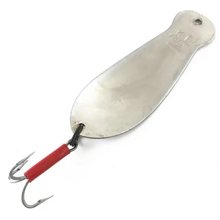 K-B Bait K-B Spoon 4 Blizgė, Nikelis, 40g, Vintage, #5506