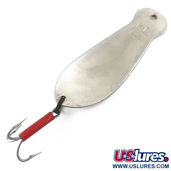 K-B Bait K-B Spoon 4 Blizgė, Nikelis, 40g, Vintage, #5506