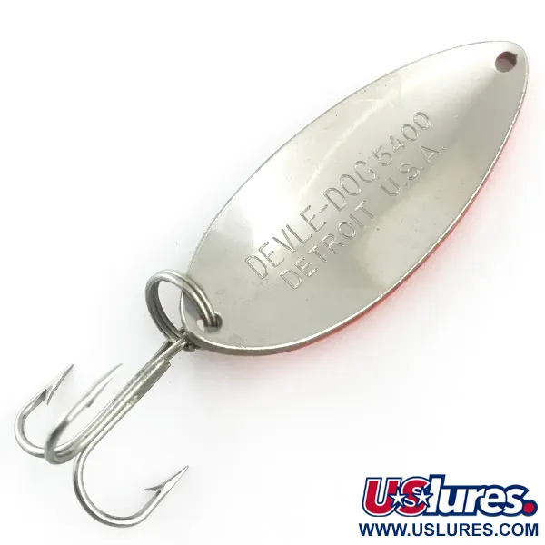 Eppinger Dardevle Devle Dog 5400 UV Blizgė, Nikelis, 18g, UV, #5532