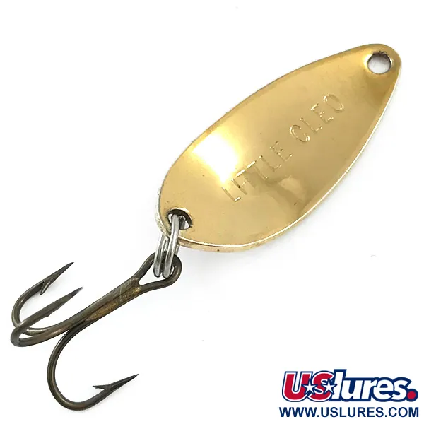 Seneca Little Cleo Blizgė, Auksinė / Raudona, 4g, Vintage, #5539