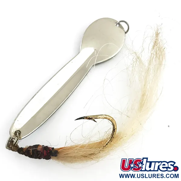 Glen Evans Loco 5 Vartiklė, Kaltas Nikelis/Mėlyna, 28g, Kablys, #5549