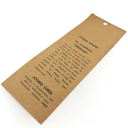 Hydro Lures Weedless Hydro Spoon Blizgė, Gray/Black, 14g, #5550