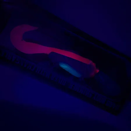 Montauk Mike's Gokai Hibridinis Masalas, Mėlyna/Raudona, 14g, UV, #5552