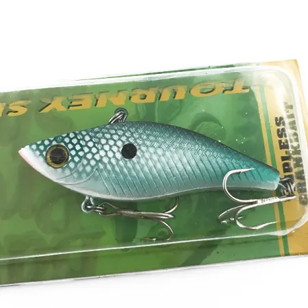 Bass Pro Shops Lipless vobleris, Šviesiai mėlyna / Raudona, 14g, #5553