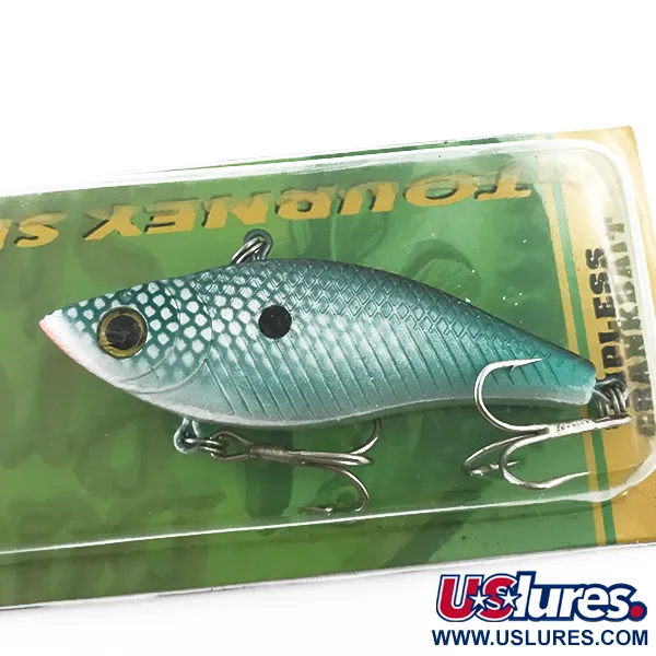 Bass Pro Shops Lipless vobleris, Šviesiai mėlyna / Raudona, 14g, #5553