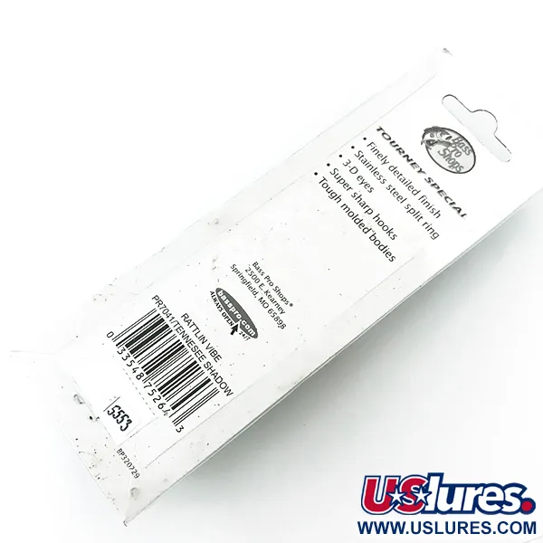 Bass Pro Shops Lipless vobleris, Šviesiai mėlyna / Raudona, 14g, #5553