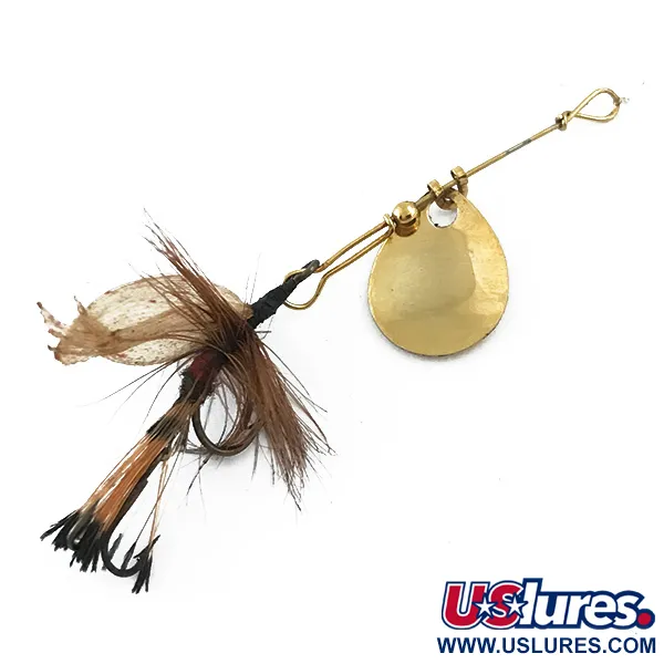 Joe's Flies Sukrė, Auksinė, 1g, Plunksnų Trailer, #5562